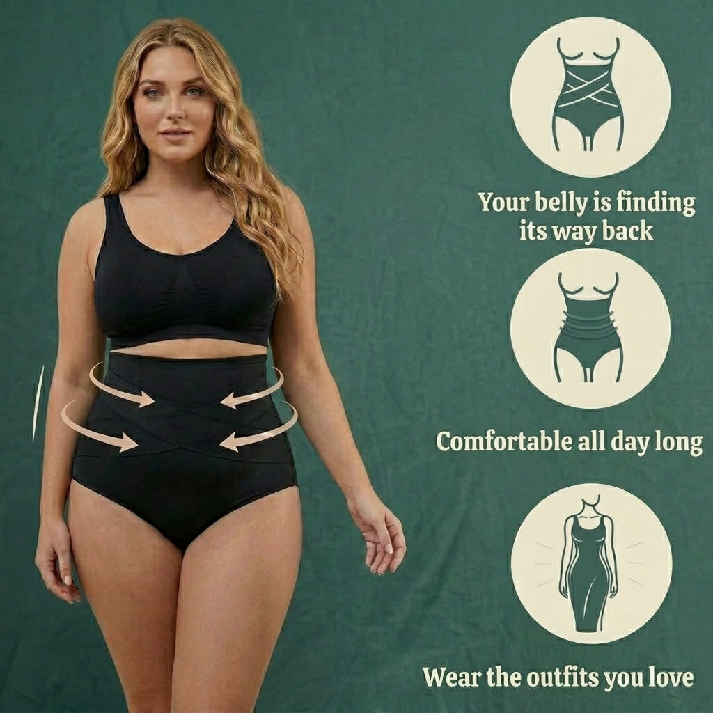 Majtki modelujące z wysokim stanem po porodzie